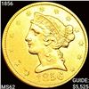 Image 1 : 1856 $5 Gold Half Eagle UNCIRCULATED