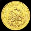 Image 2 : 1945 Mexico .0603oz Gold 2 1/2 Pesos CHOICE BU