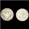 Image 2 : (2) Misc Half Dollars (1861, 1908-S) NICELY CIRCU
