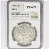 1896-S Morgan Silver Dollar NGC XF45