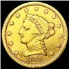 1865-S $2.50 Gold Quarter Eagle NICELY CIRCULATED