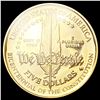 Image 2 : 1987-W .25oz Gold Commem. $5 GEM PROOF