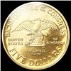 Image 2 : 1989-W .25oz Gold Commem. $5 GEM PROOF
