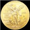 Image 1 : 1981 Mexico 1/2oz Gold Libertad CHOICE BU