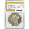 Image 1 : 1878 7/8TF Morgan Silver Dollar PGA MS64 DMPL