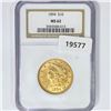 Image 1 : 1894 $10 Gold Eagle NGC MS62