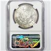 Image 2 : 1880 Morgan Silver Dollar NGC MS62