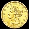 Image 1 : 1902 $2.50 Gold Quarter Eagle UNCIRCULATED