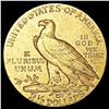Image 2 : 1910 $2.50 Gold Quarter Eagle NICELY CIRCULATED