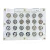 Image 1 : 1950-1964 US Jefferson Nickel Proof Set (24 Coins)