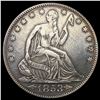 Image 1 : 1853 Arws & Rays Seated Liberty Half Dollar CLOSEL