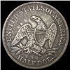 Image 2 : 1853 Arws & Rays Seated Liberty Half Dollar CLOSEL