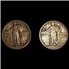 Image 1 : (2) Standing Liberty Quarters (1917-D, 1918-S) NI