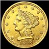 Image 1 : 1893 $2.50 Gold Quarter Eagle UNCIRCULATED