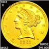 Image 1 : 1841-C $5 Gold Half Eagle CHOICE BU