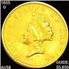 Image 1 : 1855-O TY2 Rare Gold Dollar CHOICE AU