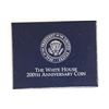 Image 3 : 1992-D US SILVER $1 WHITE HOUSE 200TH ANNIVERSARY