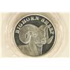 Image 1 : 1 TROY OZ .999 FINE SILVER PF ROUND, BIGHORN SHEEP