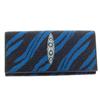 Image 1 : Ladies Tiger Print Stingray Hide Wallet (ACT-107)