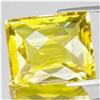 Image 1 : 33.45ct Octagon Checker Cut Golden Yellow Citrine   (GEM-16588)