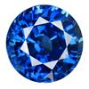 Image 1 : 3.5mm Round Diamond Cut Top Royal Blue Sapphire (GMR-0468)