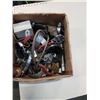Image 3 : TRAY OF BRASS VALVES, PNEUMATIC CYLINDERS, PIPE CLAMPS