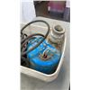 Image 2 : TSUNAMI SUBMERSIBLE PUMP 62.4 FLO WORKING CONDITION NEEDS CORD REATTACHED ALL PARTS THERE