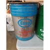 Image 2 : 6 EMPTY METAL PAILS, ESSO AND OTHER - OIL, LUBE AND ANTIFREEZE