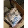 Image 2 : BOX OF LOW VOLTAGE ELECTRICAL ITEMS AND SUPPLIES