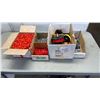 Image 1 : 2 TRAYS AND 2 BOXES OF POLISHING AND CLENAING DRILL BITS, ELECTRICAL HARDWARE, TACKS, RUBBER CAPS
