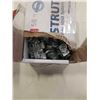 Image 2 : 3 BOXES UNISTRUC 1/4 INCH CHANNEL NUTS WITH SPRING