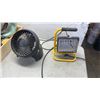 Image 2 : BOX OF FACE SHIELDS, EARPLUGS FAN, SHOPLIGHT AND MORE