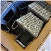 Image 2 : BOX OF RATTAN RAILING PLANTERS WITH INSERTS