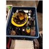 Image 2 : ROK TOOLBAG WITH TOOLS AND 3 TRAYS OF TOOLS AND SHOP SUPPLIES