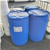 Image 1 : 4 PLASTIC DRUMS ONE WITH REMOVABLE LID