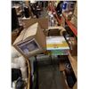 Image 1 : 2 BOXES OF CURTAINS, CUSHAINS, CLOTH AND LIGHT FIXTURES