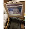 Image 2 : 2 BOXES OF CURTAINS, CUSHAINS, CLOTH AND LIGHT FIXTURES