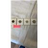Image 2 : 1946 CANADIAN COINS .800 SILVER 25 CENT, 10 CENT PLUS 5 CENT AND 1 CENT COINS