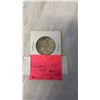 Image 2 : 1954 CANADIAN 50 CENT COIN .800 SILVER - LOW MINTAGE
