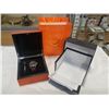 Image 1 : UNAUTHENTIC PANERAI LUMINOR WATCH - WITH LEATHER BAND, CHRONOGRAPH, 1:1 REPLICA WITH BOX AND BAG