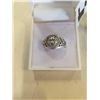 Image 2 : 2 STAMPED .925 SILVER RINGS SIZE 10 AND 6