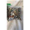 Image 2 : 2 SMALL BAGS OF COSTUME JEWELRY
