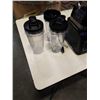 Image 2 : NINJA  BN SERIES BLENDER WITH 2 JUGS AND 3 CUPS INCLUDING SINGLE SERVE MAKER TESTED AND WORKING
