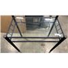 Image 2 : METAL GLASSTOP SIDE TABLE