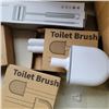 Image 2 : 3 NEW SILICONE TOILETBRUSHES AND STAINLESS MEAT TENDERIZING HAMMER