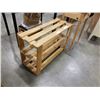 Image 2 : PINE 1 DRAWER STAND AND SHOE RACK