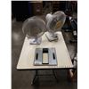 Image 1 : 2 WINDMERE TABLE FANS AND DIGITAL SCALE