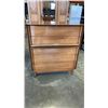 Image 1 : VIC-ART DANISH WALNUT 5 DRAWER CHEST OF DRAWERS