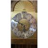 Image 8 : GRANDFATHER CLOCK WITH WEIGHTS AND PEDULUM