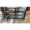 Image 1 : 3 TIER GLASS TV STAND
